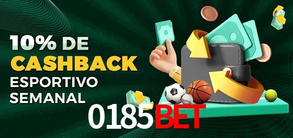 10% de bônus de cashback na 0185bet